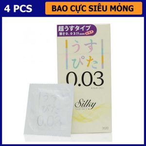 Bao Cao Su Usupita Silky 003mm